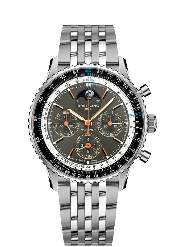 BREITLING NAVITIMER B19 CHRONOGRAPH 43 PERPETUAL CALENDAR ブライトリング ナビタイマー B19 クロノグラフ 43 パーペチュアルカレンダー PB1921251B1A1