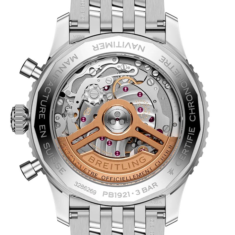 BREITLING NAVITIMER B19 CHRONOGRAPH 43 PERPETUAL CALENDAR ブライトリング ナビタイマー B19 クロノグラフ 43 パーペチュアルカレンダー PB1921251B1A1