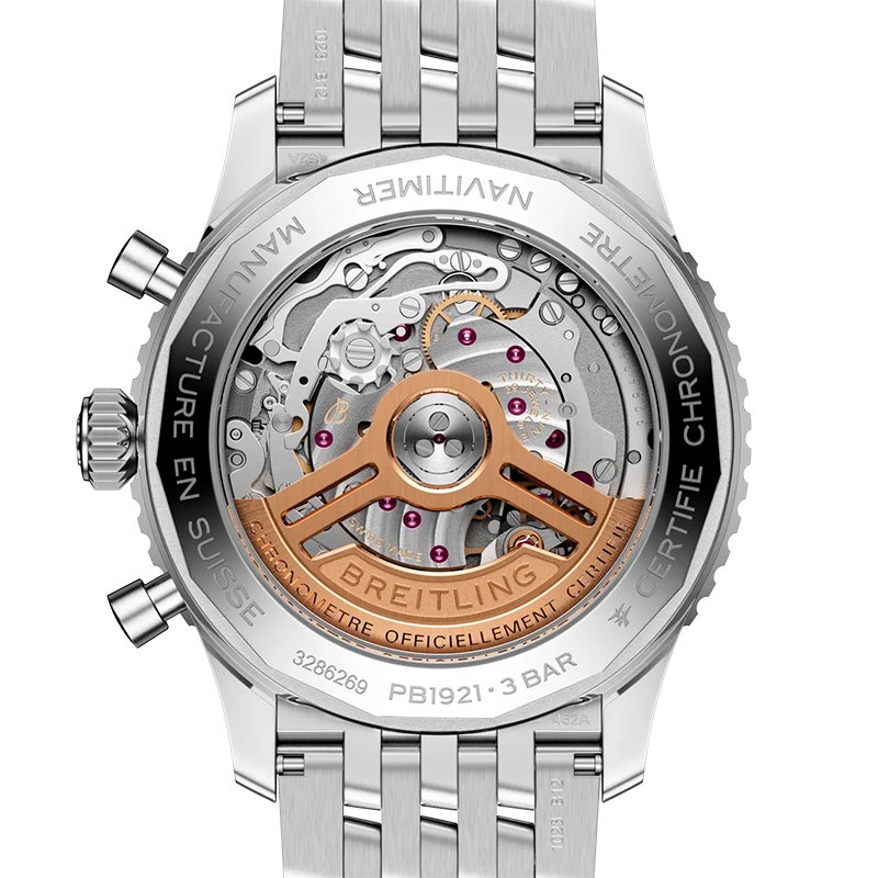 BREITLING NAVITIMER B19 CHRONOGRAPH 43 PERPETUAL CALENDAR ブライトリング ナビタイマー B19 クロノグラフ 43 パーペチュアルカレンダー PB1921251B1A1