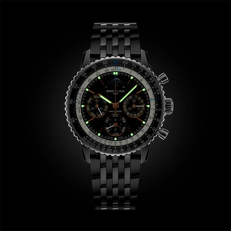 BREITLING NAVITIMER B19 CHRONOGRAPH 43 PERPETUAL CALENDAR ブライトリング ナビタイマー B19 クロノグラフ 43 パーペチュアルカレンダー PB1921251B1A1
