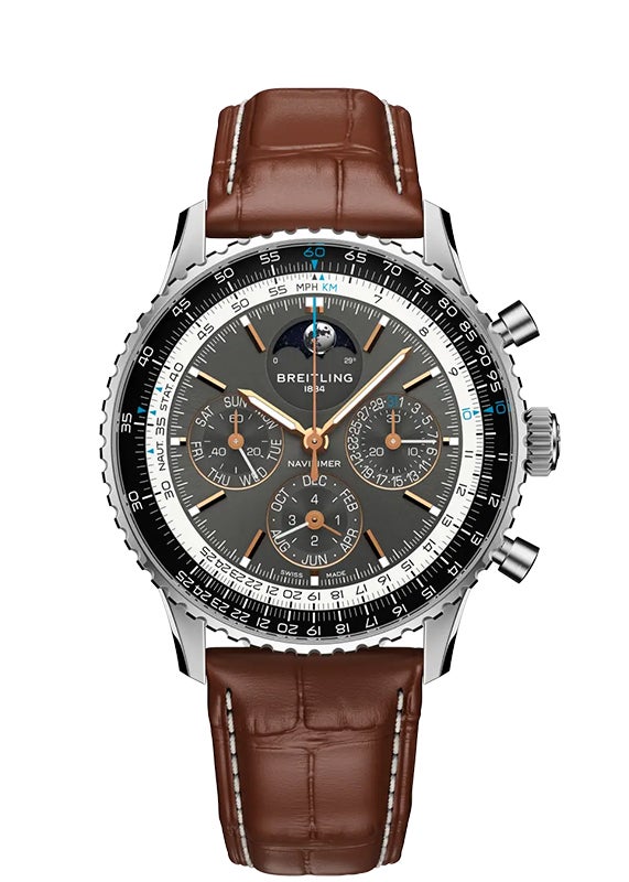 BREITLING NAVITIMER B19 CHRONOGRAPH 43 PERPETUAL CALENDAR ブライトリング ナビタイマー B19 クロノグラフ 43 パーペチュアルカレンダー PB1921251B1P1