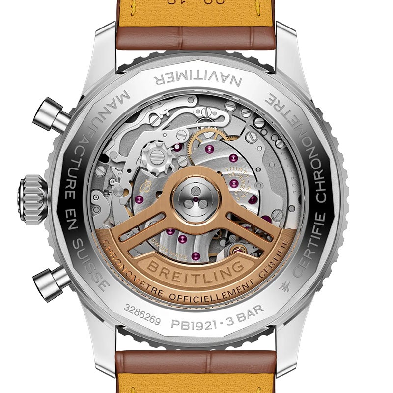 BREITLING NAVITIMER B19 CHRONOGRAPH 43 PERPETUAL CALENDAR ブライトリング ナビタイマー B19 クロノグラフ 43 パーペチュアルカレンダー PB1921251B1P1