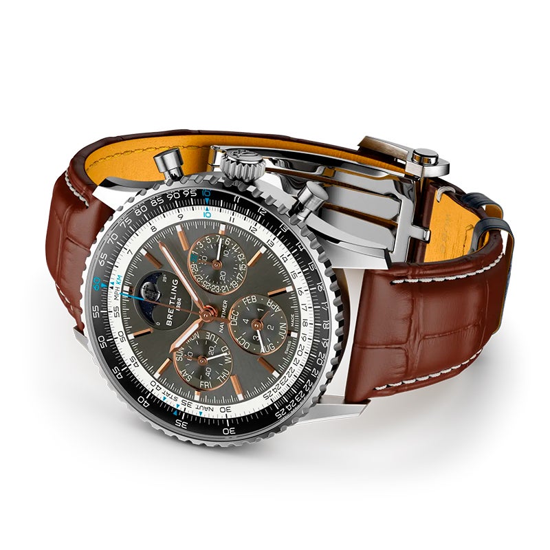 BREITLING NAVITIMER B19 CHRONOGRAPH 43 PERPETUAL CALENDAR ブライトリング ナビタイマー B19 クロノグラフ 43 パーペチュアルカレンダー PB1921251B1P1