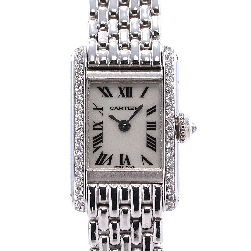 【中古】CARTIER TANK MINI MODEL ASIA LIMITED EDITION カルティエ タンク ミニ アジア限定 WB2032U3