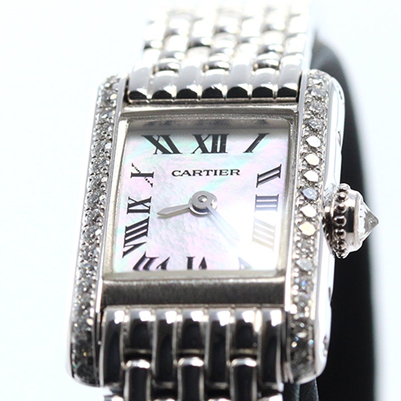 【中古】CARTIER TANK MINI MODEL ASIA LIMITED EDITION カルティエ タンク ミニ アジア限定 WB2032U3