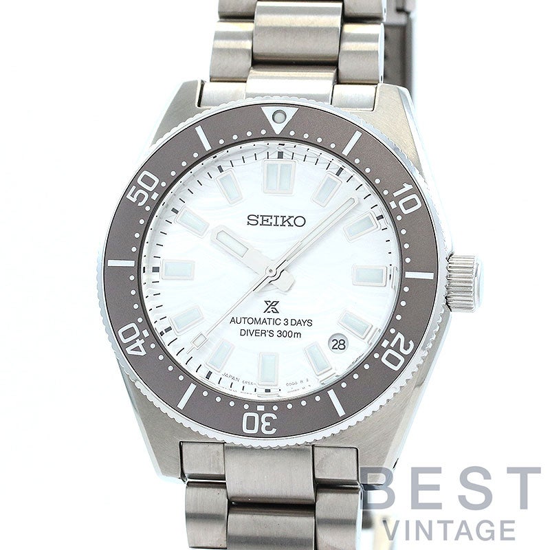 【中古】SEIKO PROSPEX DIVER SCUBA 1965 HERITAGE 60TH ANNIVERSARY セイコー プロスペックス ダイバーズ スキューバ 1965 ヘリテージ 60周年記念モデル SBDC213 (SPB511/6R55-00K0)