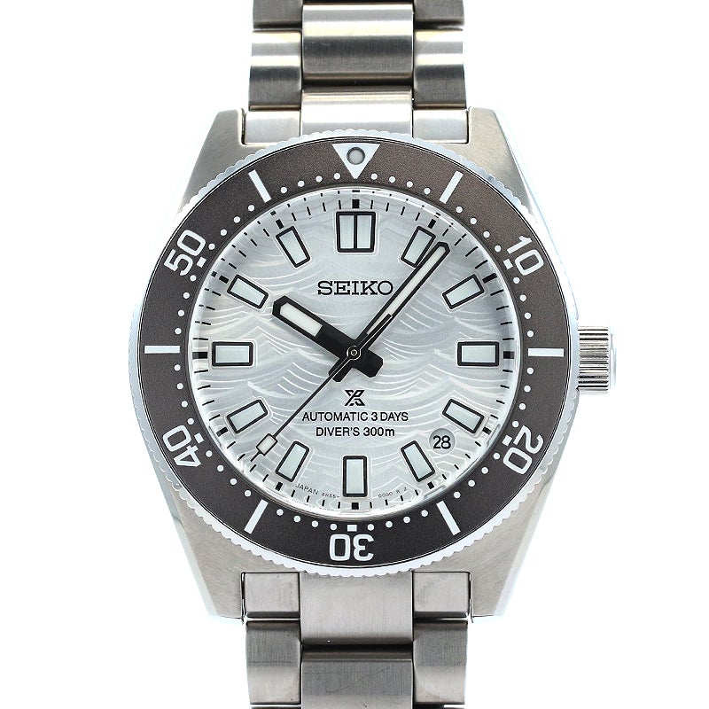 【中古】SEIKO PROSPEX DIVER SCUBA 1965 HERITAGE 60TH ANNIVERSARY セイコー プロスペックス ダイバーズ スキューバ 1965 ヘリテージ 60周年記念モデル SBDC213 (SPB511/6R55-00K0)