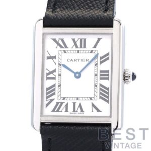 【中古】CARTIER TANK SOLO LARGE MODEL カルティエ タンク ソロ LM WSTA0028