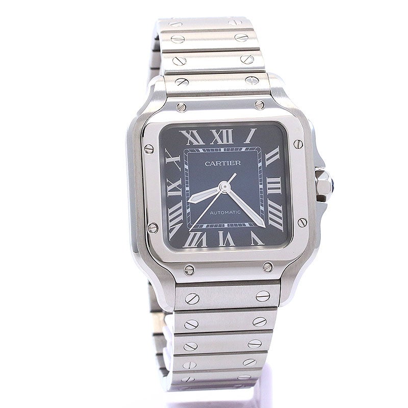 【中古】CARTIER SANTOS DE CARTIER MEDIUM MODEL カルティエ サントス ドゥ カルティエ MM WSSA0063