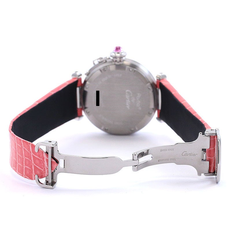 【中古】CARTIER PASHA C DE CARTIER 2007 CHRISTMAS LIMITED カルティエ パシャ C ドゥ カルティエ 2007年 クリスマス限定 W3109599