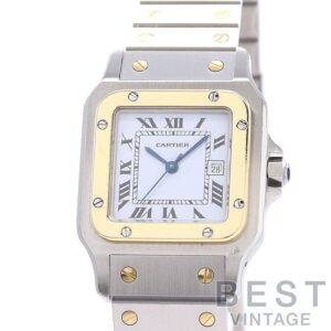 【中古】CARTIER SANTOS CARREE / SANTOS GALBEE LARGE MODEL カルティエ サントス カレ LM / サントス ガルベ LM 81036288