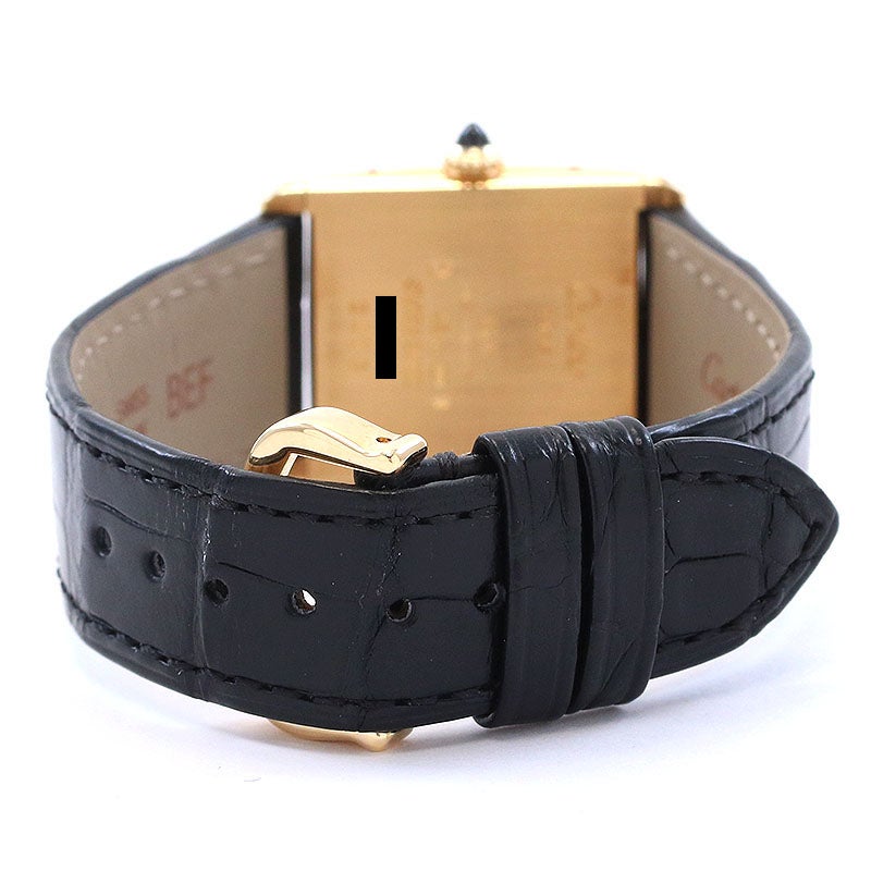 【中古】CARTIER TANK ARRONDIE / TANK ELLIPSE LARGE MODEL カルティエ タンク アロンディ LM /タンク エリプス LM 81722553 (896041)