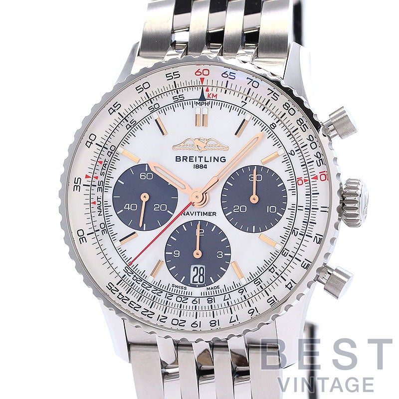 【中古】BREITLING NAVITIMER B01 CHRONOGRAPH 41 JAPAN EDITION ブライトリング ナビタイマー B01 クロノグラフ 41 ジャパン・エディション AB0139211A1A1