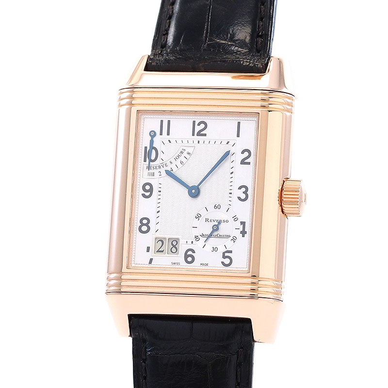 【中古】JAEGER-LECOULTRE REVERSO GRANDE DATE ジャガー・ルクルト レベルソ・グランド・デイト Q3002401 (240.2.15)