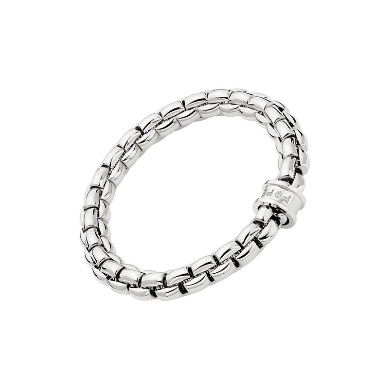 FOPE EKA COLLECTION FLEX'IT フォッペ エカ コレクション フレグジット ブレスレット M ホワイトダイヤモンド 01M11BX_BB_B_XBX_00M