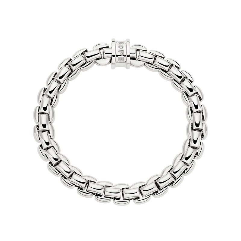 FOPE EKA COLLECTION FLEX'IT フォッペ エカ コレクション フレグジット ブレスレット M ホワイトダイヤモンド 01M11BX_BB_B_XBX_00M