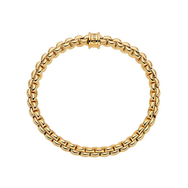 FOPE EKA COLLECTION FLEX'IT フォッペ エカ コレクション フレグジット ブレスレット M ホワイトダイヤモンド 01M10BX_BB_G_XGX_00M