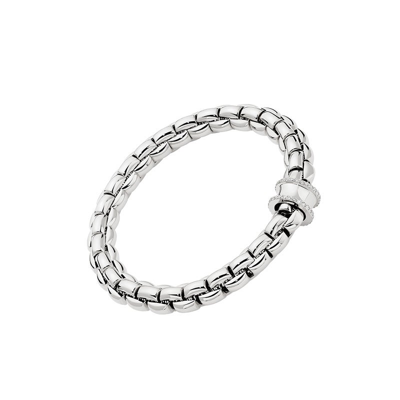 FOPE EKA COLLECTION FLEX'IT フォッペ エカ コレクション フレグジット ブレスレット M ダイヤモンドパヴェ 60811BX_BB_B_XBX_00M