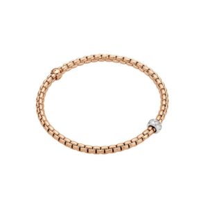 FOPE EKA COLLECTION FLEX'IT フォッペ エカ コレクション フレグジット ブレスレット M ロンバス ダイヤモンドセッティング 73101BX_BB_R_XBX_00M