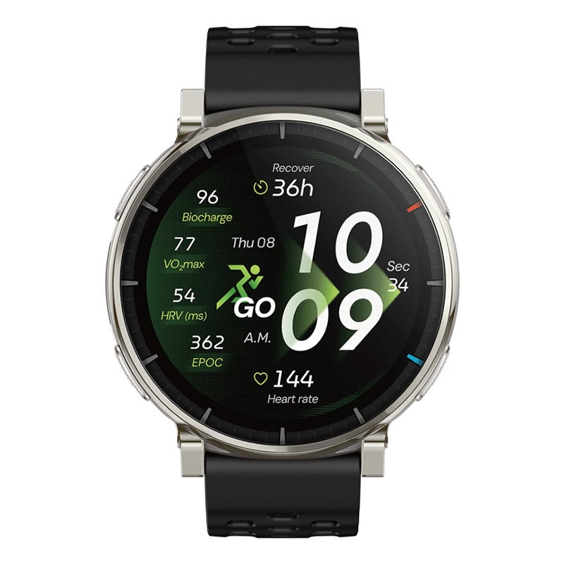 Amazfit Active 3 Premium アマズフィット アクティブスリー プレミアム アペックスシルバー SP170082-C248