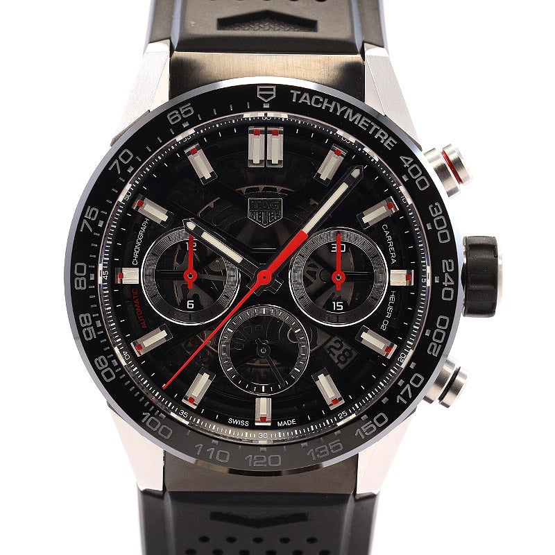 【中古】TAG HEUER CARRERA CALIBRE HEUER 02 CHRONOGRAPH 43MM タグ・ホイヤー カレラ キャリバー ホイヤー02 クロノグラフ 43MM CBG2010.FT6143