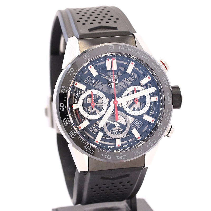 【中古】TAG HEUER CARRERA CALIBRE HEUER 02 CHRONOGRAPH 43MM タグ・ホイヤー カレラ キャリバー ホイヤー02 クロノグラフ 43MM CBG2010.FT6143