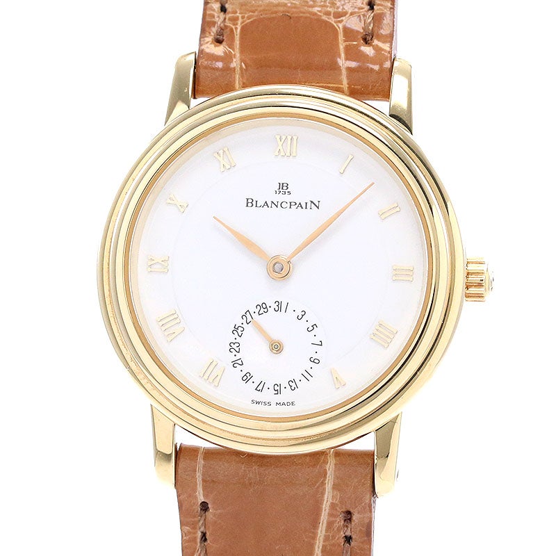 【中古】BLANCPAIN LADY VILLERET DISK CALENDAR ブランパン レディ ヴィルレ ディスクカレンダー 4796-1418-58