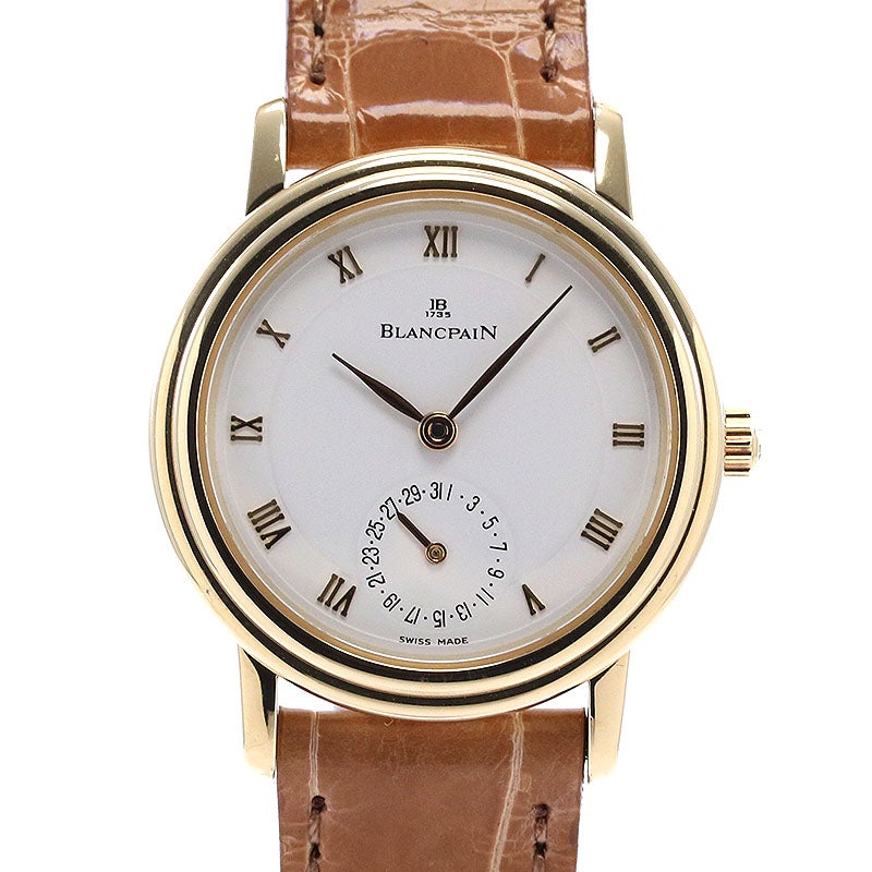【中古】BLANCPAIN LADY VILLERET DISK CALENDAR ブランパン レディ ヴィルレ ディスクカレンダー 4796-1418-58