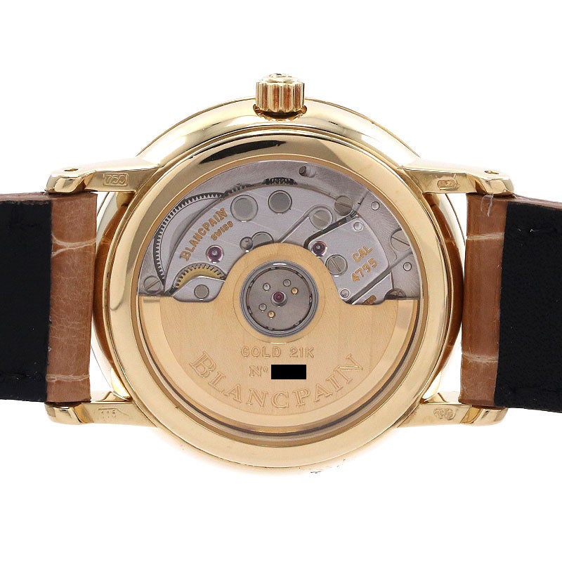 【中古】BLANCPAIN LADY VILLERET DISK CALENDAR ブランパン レディ ヴィルレ ディスクカレンダー 4796-1418-58