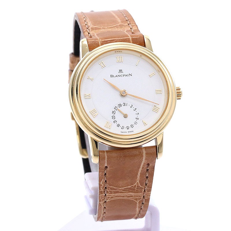 【中古】BLANCPAIN LADY VILLERET DISK CALENDAR ブランパン レディ ヴィルレ ディスクカレンダー 4796-1418-58