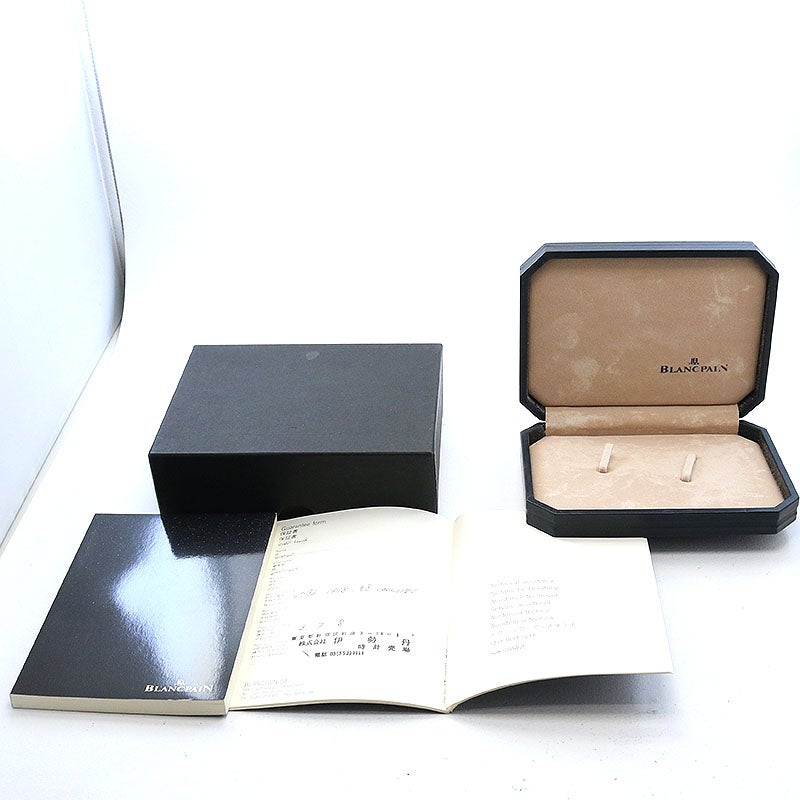 【中古】BLANCPAIN LADY VILLERET DISK CALENDAR ブランパン レディ ヴィルレ ディスクカレンダー 4796-1418-58