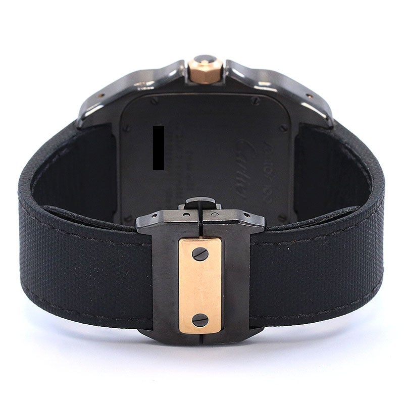【中古】CARTIER SANTOS 100 CARBON LARGE MODEL カルティエ サントス 100 カーボン LM W2020009