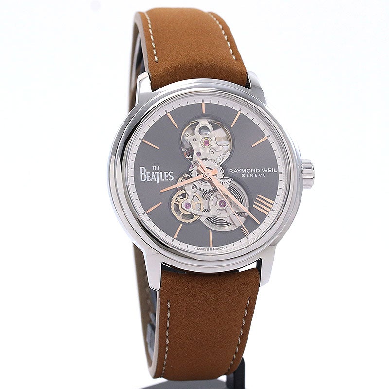 【中古】RAYMOND WEIL MAESTRO THE BEATLES LET IT BE LIMITED EDITION 39.5MM レイモンド・ウェイル マエストロ ザ・ビートルズ レット・イット・ビー リミテッドエディション 39.5MM 2215-STC-BEAT4