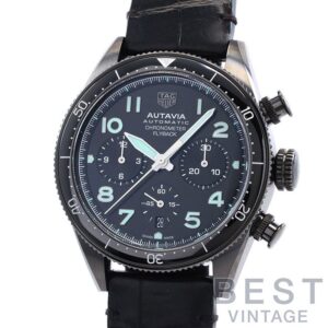 【中古】TAG HEUER AUTAVIA 60TH ANNIVERSARY FLYBACK CHRONOGRAPH タグ・ホイヤー オータヴィア 60周年アニバーサリー フライバック クロノグラフ CBE511C.FC8280