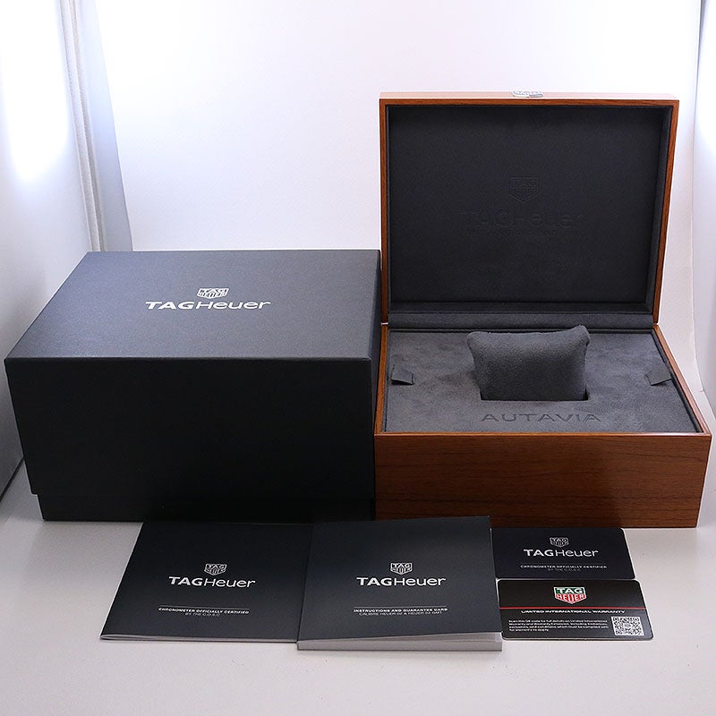【中古】TAG HEUER AUTAVIA 60TH ANNIVERSARY FLYBACK CHRONOGRAPH タグ・ホイヤー オータヴィア 60周年アニバーサリー フライバック クロノグラフ CBE511C.FC8280