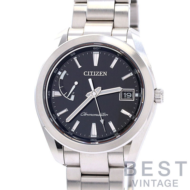 【中古】CITIZEN THE CITIZEN HIGH-PRECISION ECO-DRIVE シチズン ザ・シチズン 高精度エコ・ドライブ AQ1050-50E (A010-T026087)