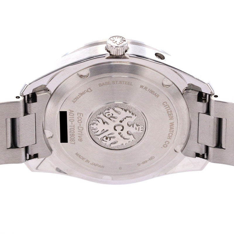 【中古】CITIZEN THE CITIZEN HIGH-PRECISION ECO-DRIVE シチズン ザ・シチズン 高精度エコ・ドライブ AQ1050-50E (A010-T026087)