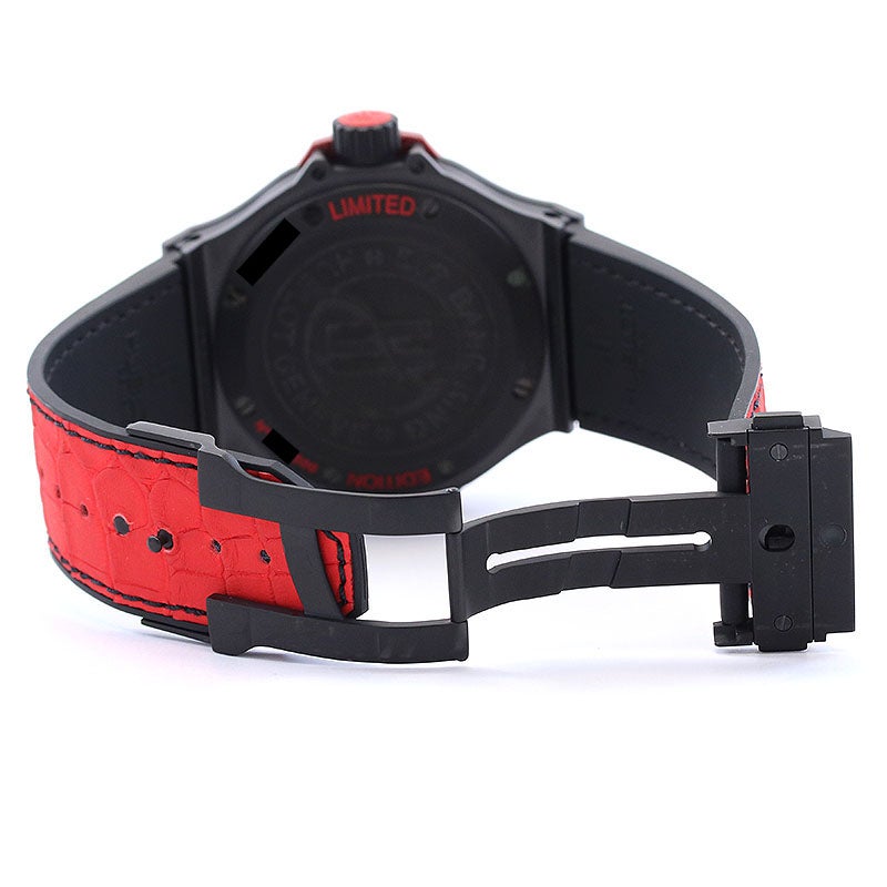 【中古】HUBLOT BIG BANG KING All BLACK RED LIMITED EDITION ウブロ ビッグ・バン キング オールブラック レッド 322.CI.1130.GR.ABR10