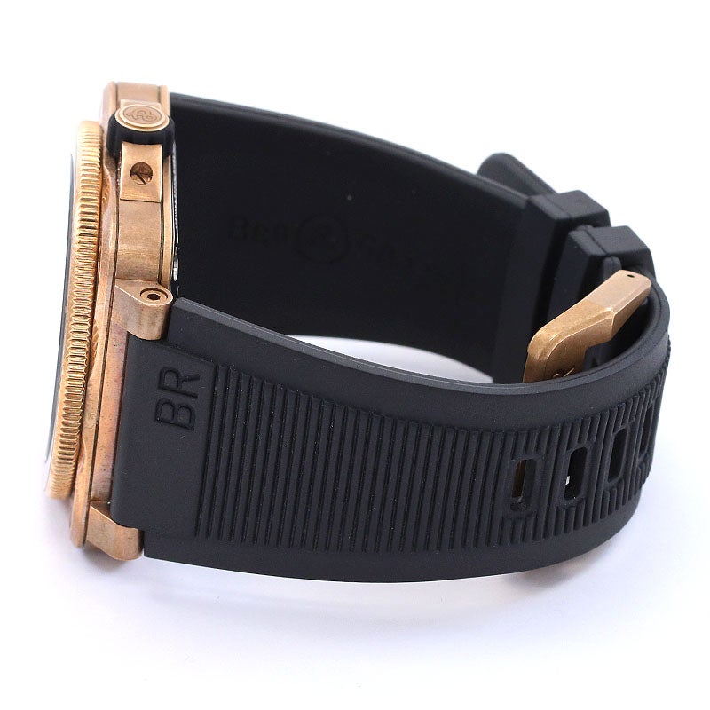【中古】BELL & ROSS BR 03-92 DIVER WHITE BRONZE ベル&ロス BR 03-92 ダイバーホワイト ブロンズ BR0392-D-WH-BR/SCA