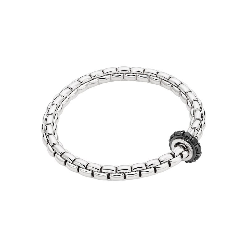 FOPE EKA COLLECTION FLEX'IT フォッペ エカ コレクション フレグジット ブレスレット M ブラックダイヤモンド付き 70905BX_BN_B_X1X_00M