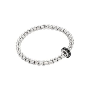 FOPE EKA COLLECTION FLEX'IT フォッペ エカ コレクション フレグジット ブレスレット M ブラックダイヤモンド付き 72910BX_BN_B_X1X_00M