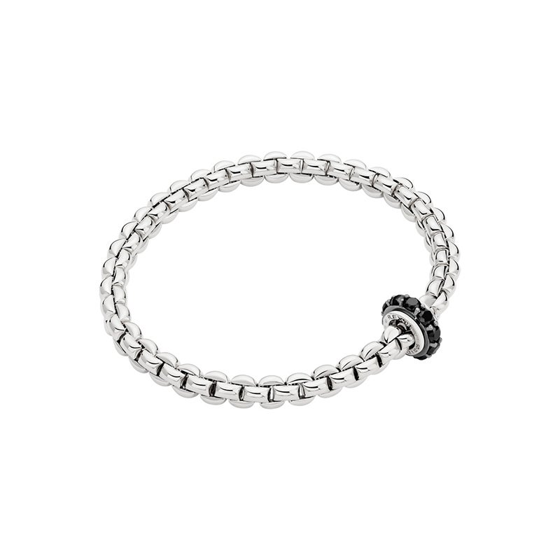 FOPE EKA COLLECTION FLEX'IT フォッペ エカ コレクション フレグジット ブレスレット M ブラックダイヤモンド付き 72910BX_BN_B_X1X_00M