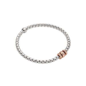 FOPE EKA COLLECTION FLEX'IT フォッペ エカ コレクション フレグジット ブレスレット M ロンバス ダイヤモンドセッティング 73101B3_PB_B_RRR_00M