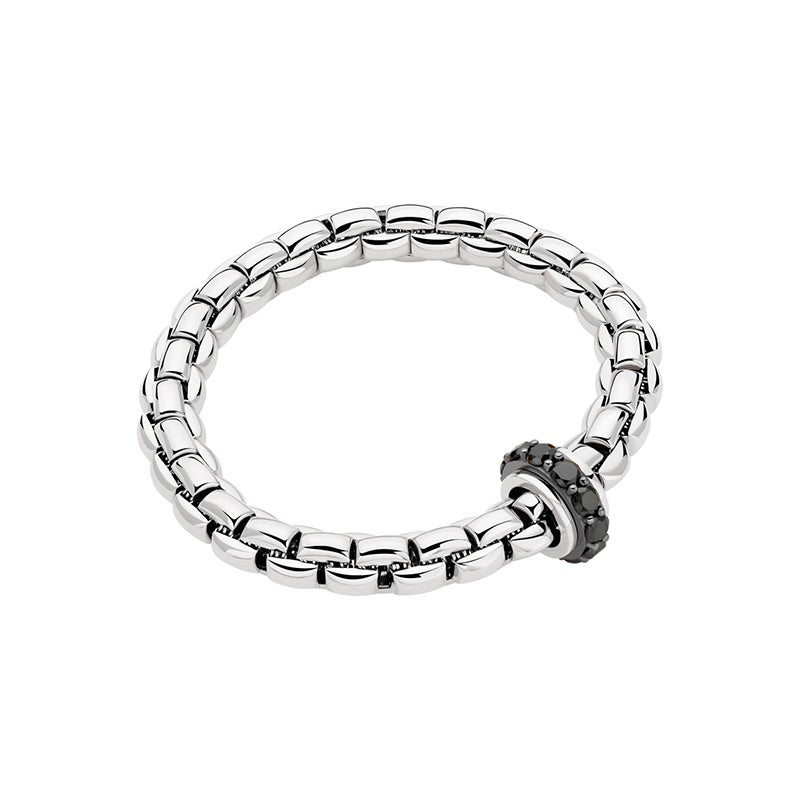 FOPE EKA COLLECTION FLEX'IT フォッペ エカ コレクション フレグジット ブレスレット M ブラックダイヤモンド付き 60911BX_BN_B_X1X_00M