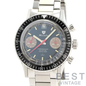 【中古】NIVADA GRENCHEN CHRONOKING MANUAL ニバダ・グレンヒェン クロノキング マニュアル 87033M20