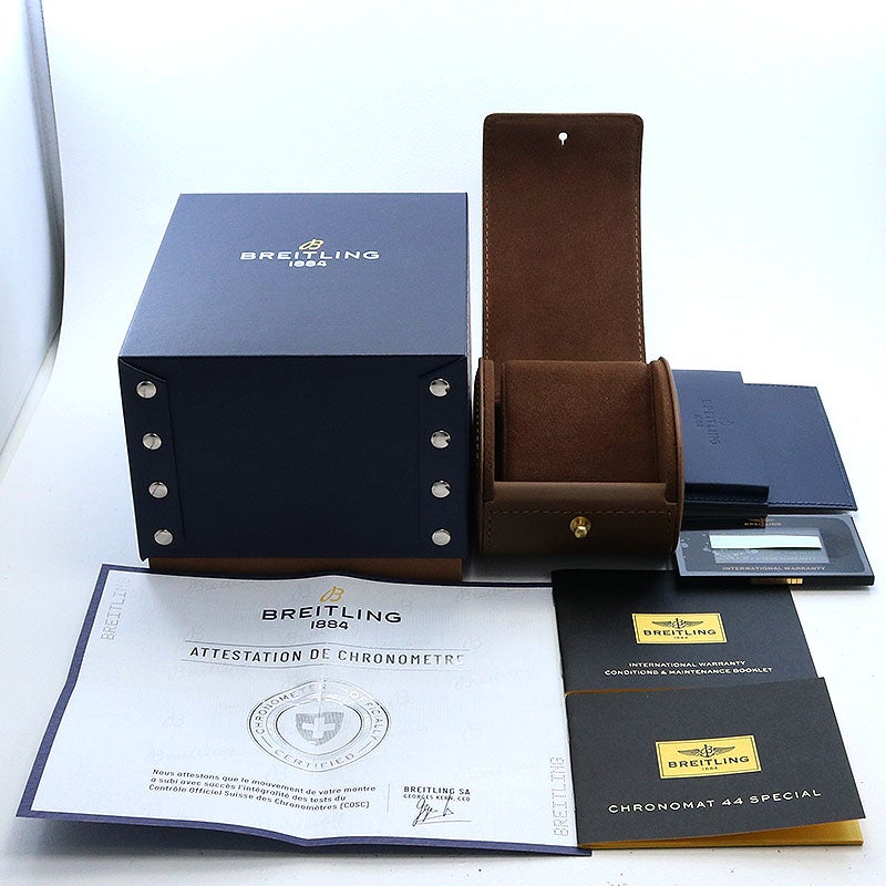 【中古】BREITLING CHRONOMAT JSP JAPAN SPECIAL EDITION ブライトリング クロノマット JSP 日本限定 AB011511/C987/388A (AB0115111C1A1 / A001C87PA)