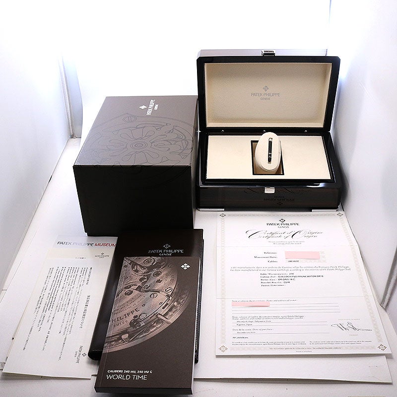 【中古】PATEK PHILIPPE COMPLICATIONS WORLD TIME DATE パテック・フィリップ コンプリケーション ワールドタイム デイト 5330G-010