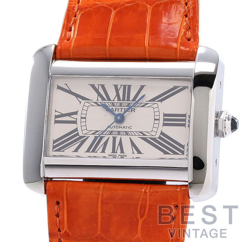 【中古】CARTIER TANK DIVAN LARGE MODEL カルティエ タンク ディヴァン LM W6300755