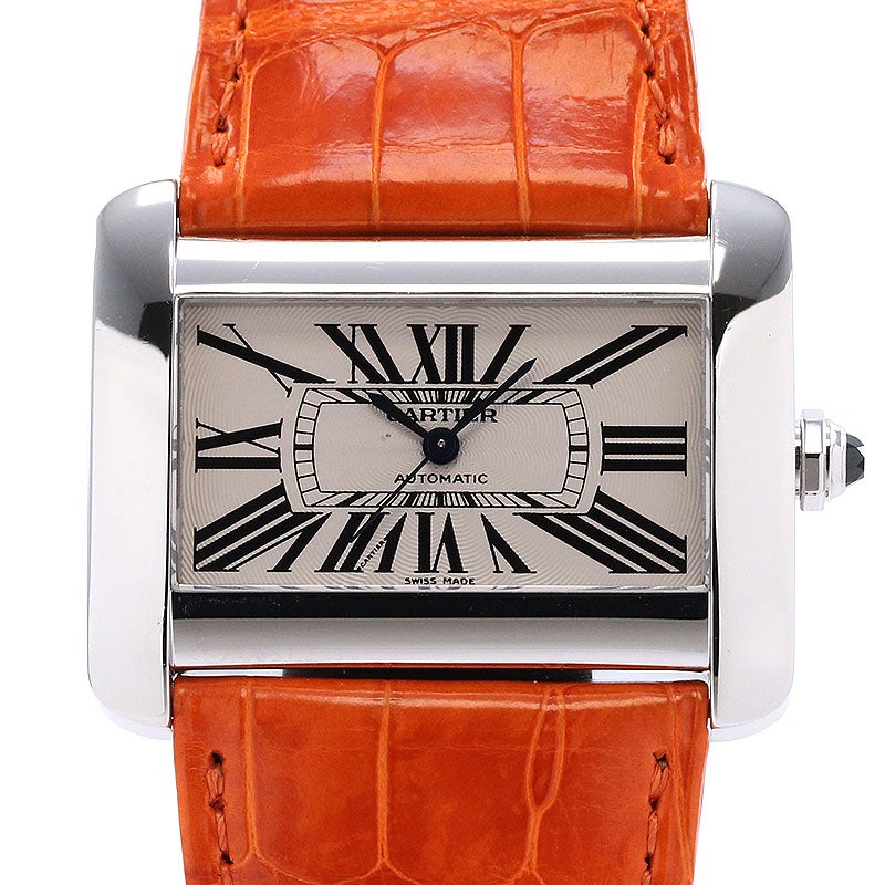 【中古】CARTIER TANK DIVAN LARGE MODEL カルティエ タンク ディヴァン LM W6300755