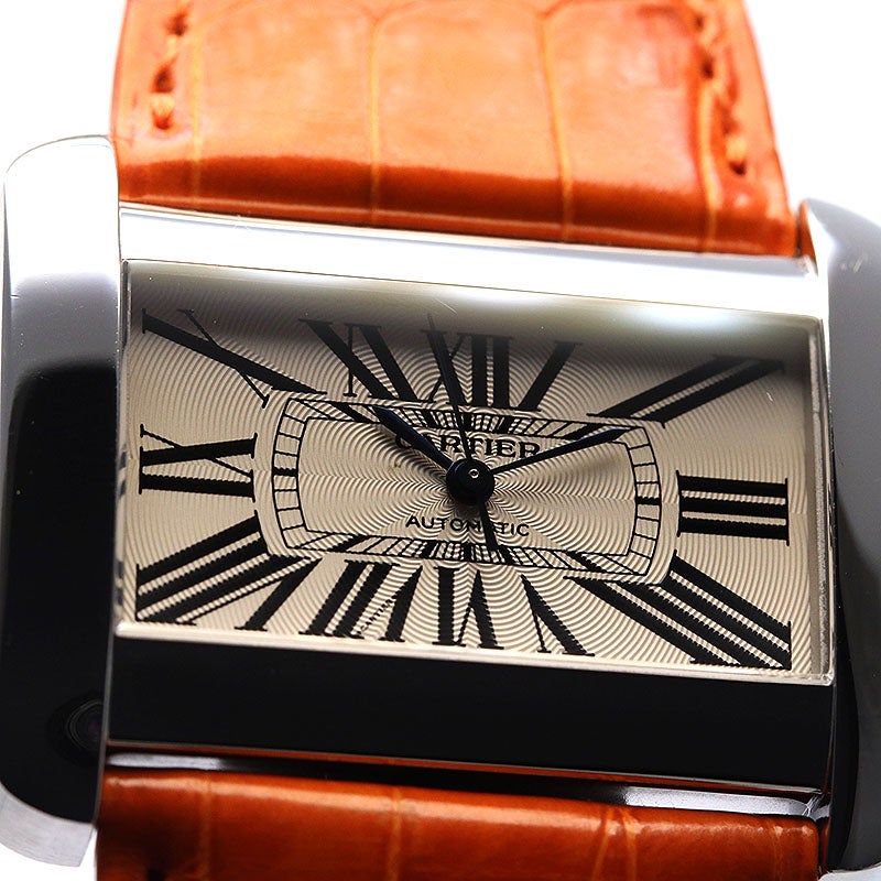 【中古】CARTIER TANK DIVAN LARGE MODEL カルティエ タンク ディヴァン LM W6300755